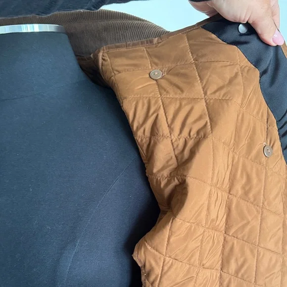 Anthropologie Women’s Brown Faux Suede Twofer Jacket - Medium - Picture 11 of 15